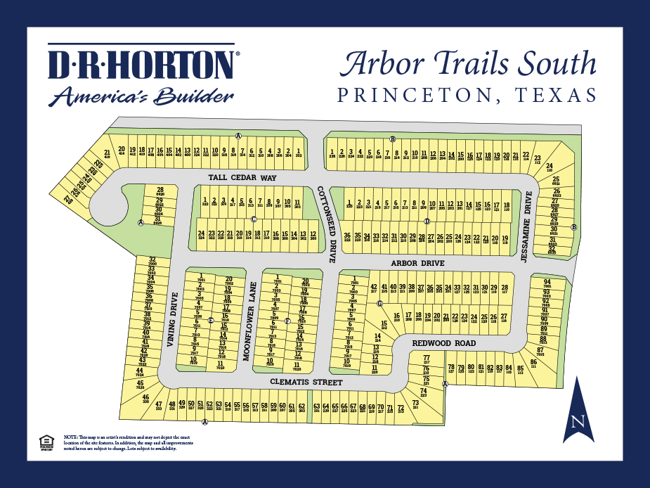 Arbor Trails South site plan