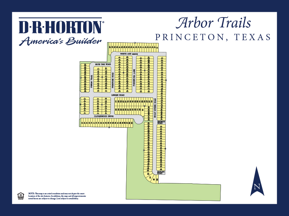 Arbor Trails North site plan