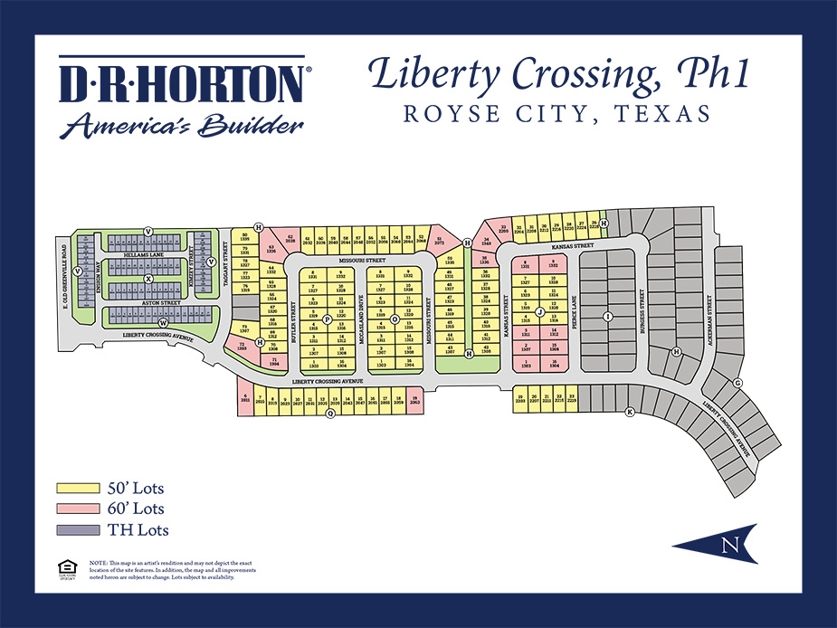 Liberty Crossing site plan