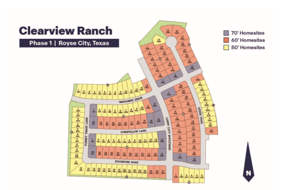 Clearview Ranch site plan