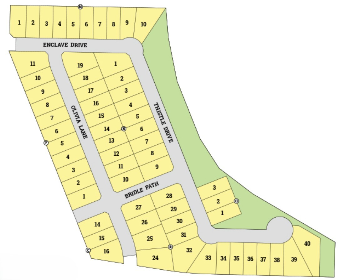 Sanger Circle site plan