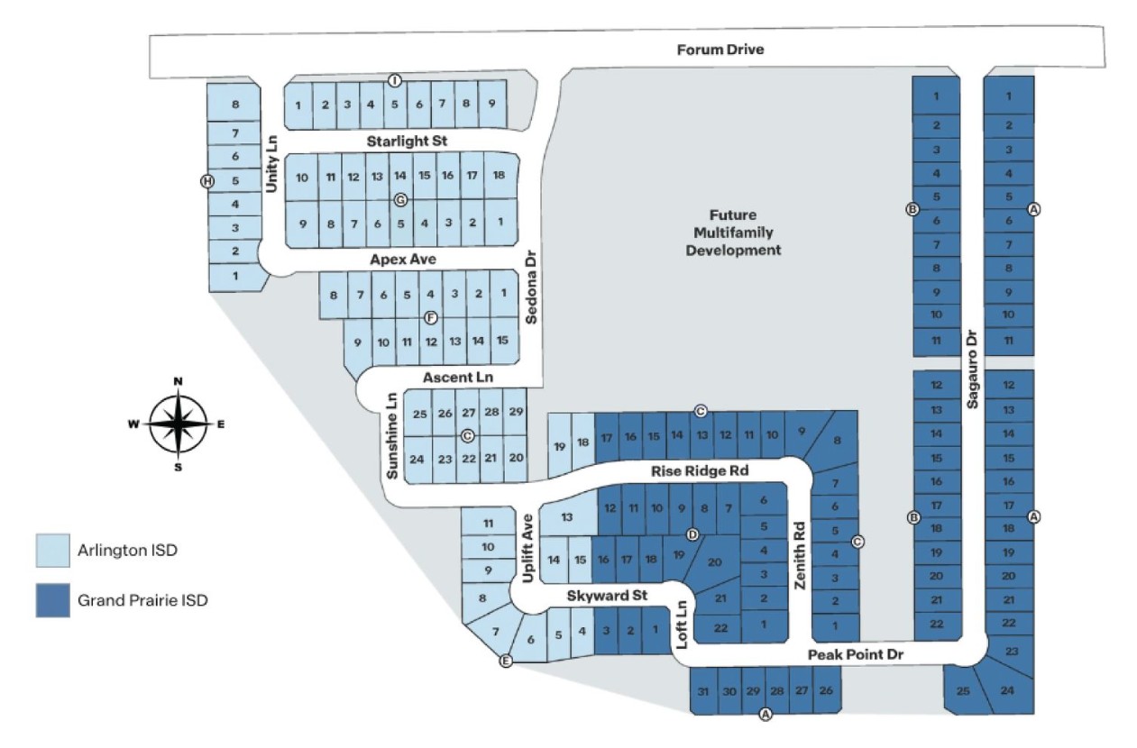 The Preserve at Forum site plan