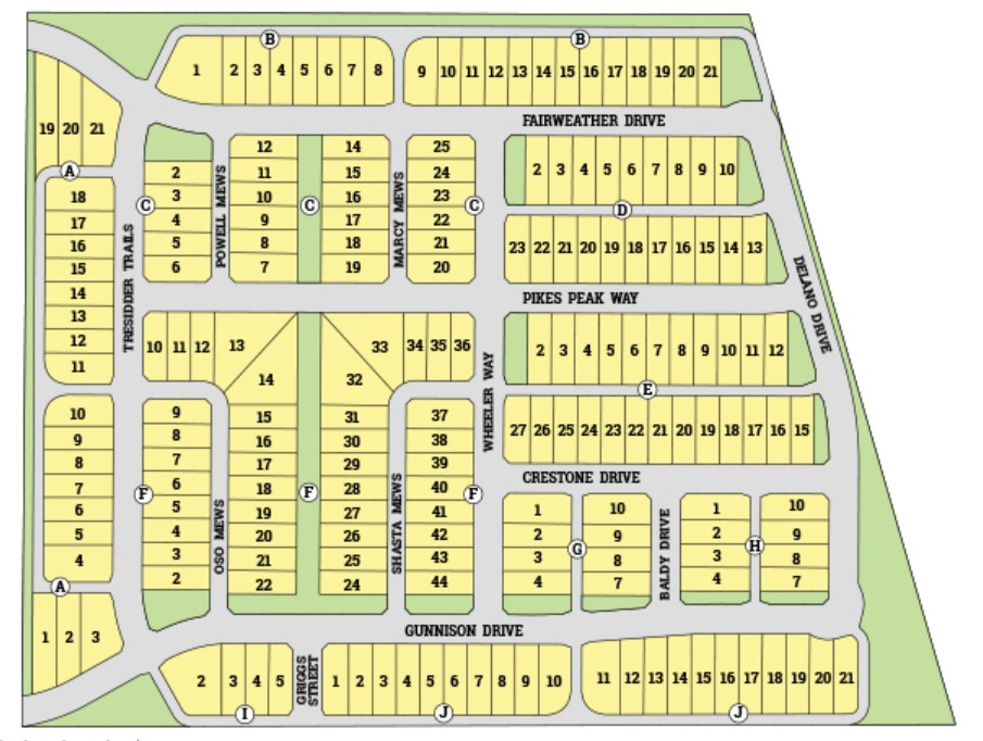 Magnolia at Legacy Hills site plan