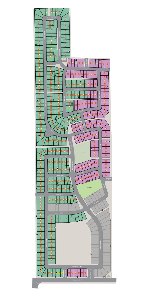 Oakwood Trails site plan