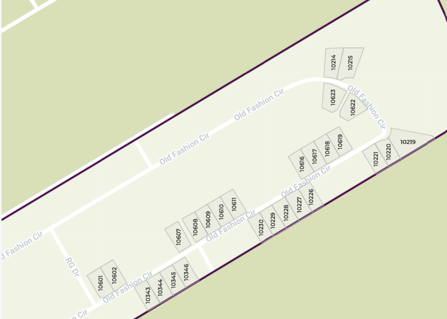 Grand Oaks site plan
