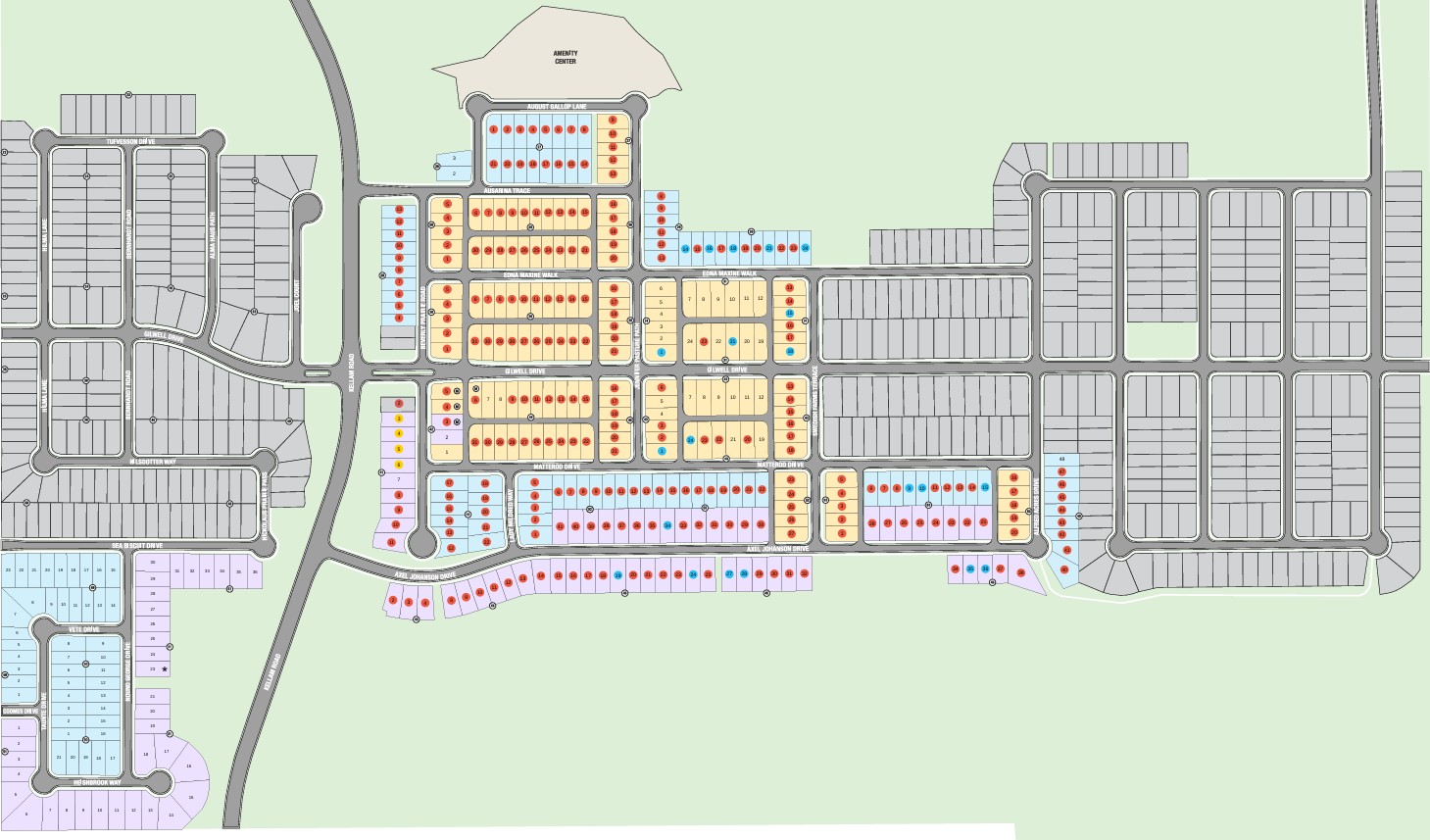 Longview 40s - Alley site plan
