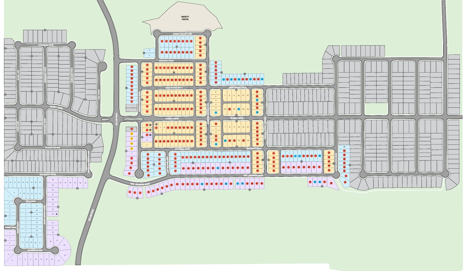 Longview 40s site plan