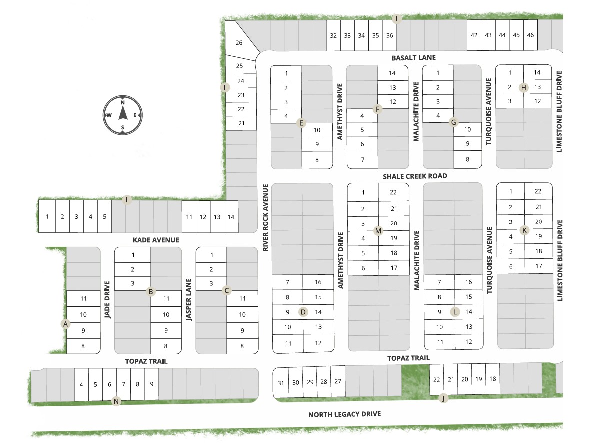 Chalk Hill site plan