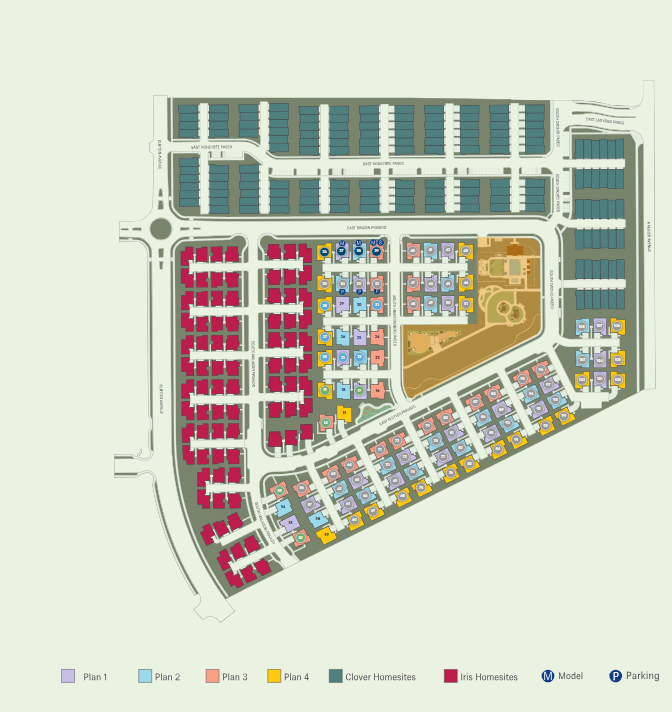 Poppy at Wildflower Acres site plan