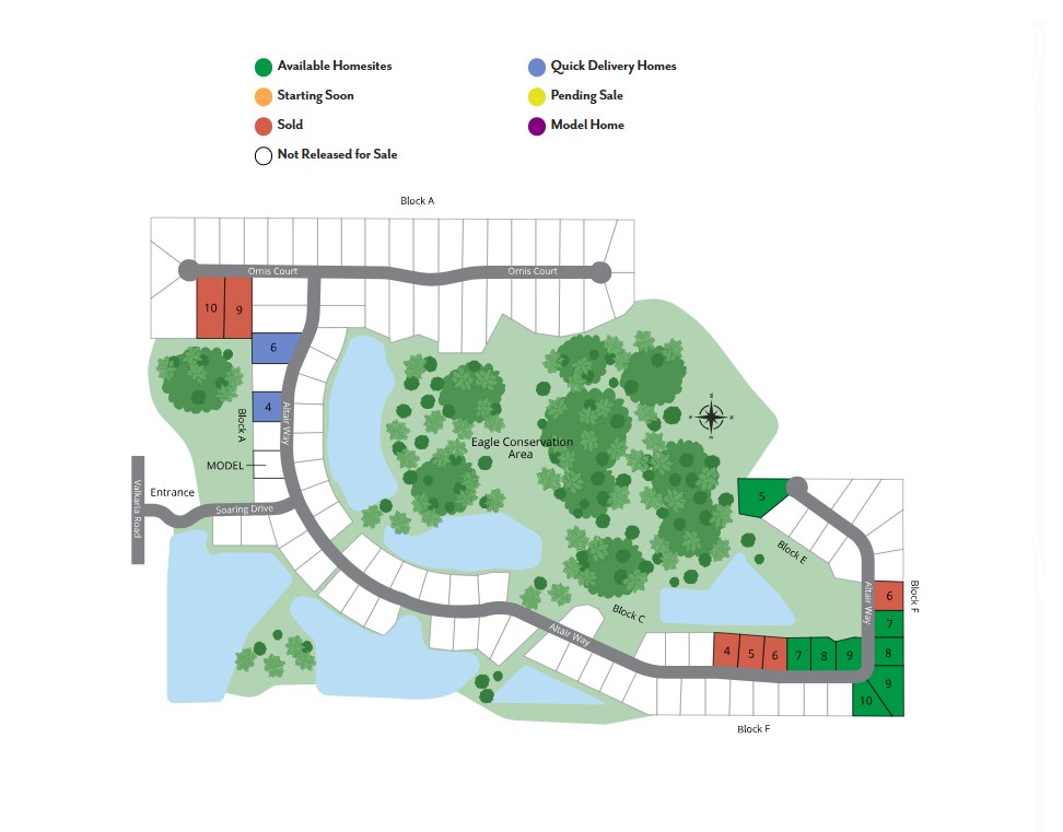 Eagle Crest site plan