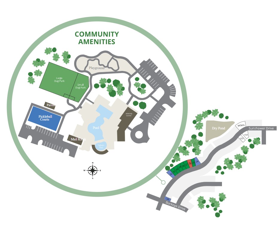 The Reserve At Hammock Oaks site plan