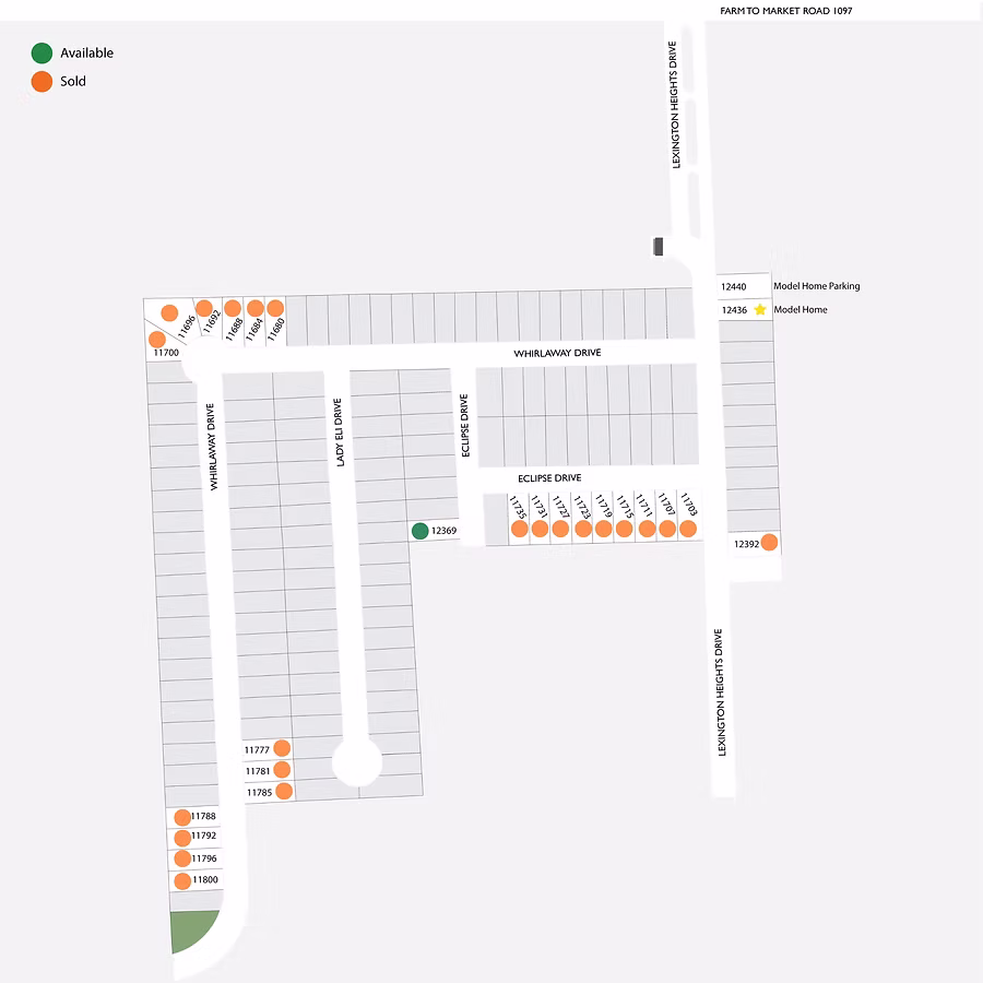 Lexington Heights site plan