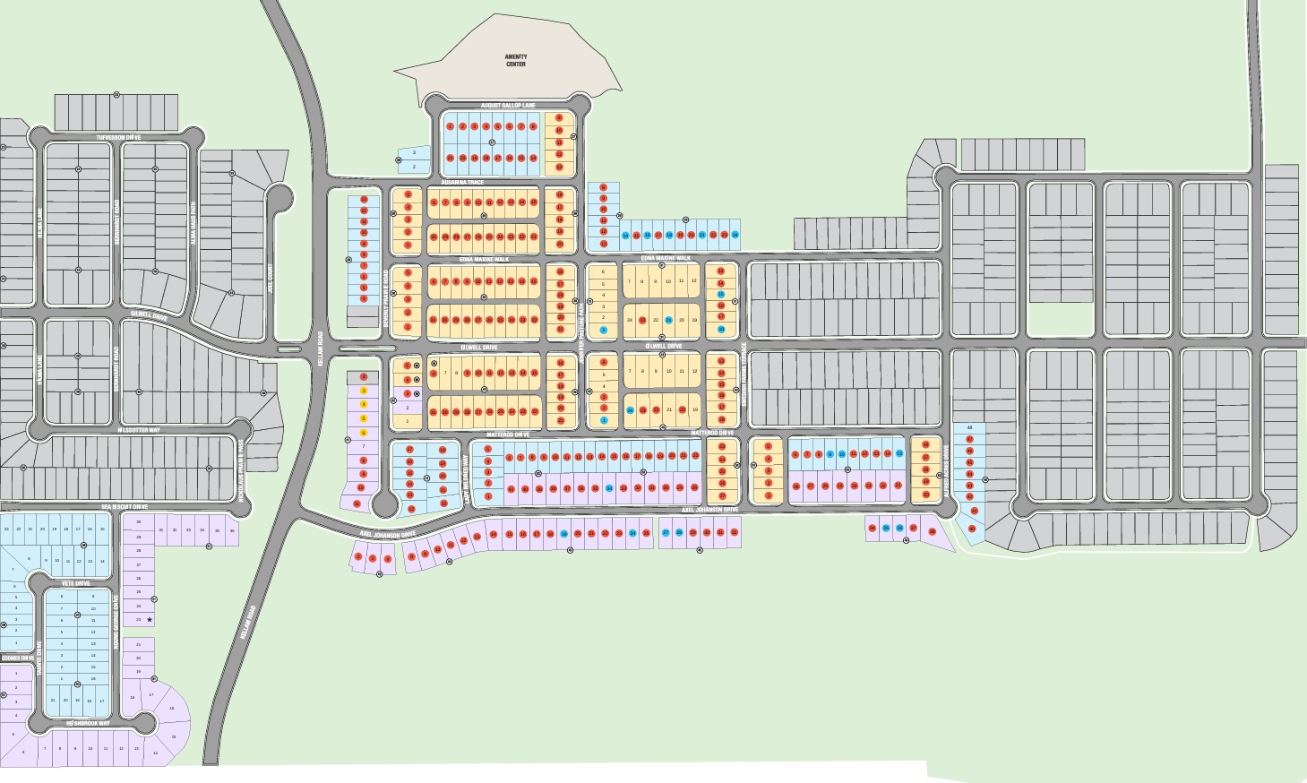 Longview 50s site plan