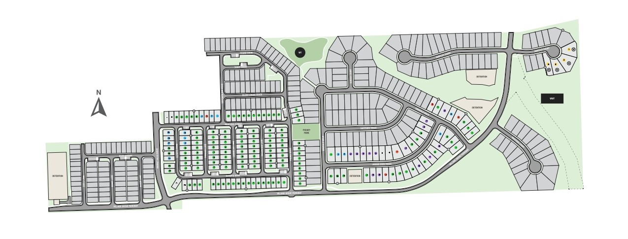 Village Grove site plan