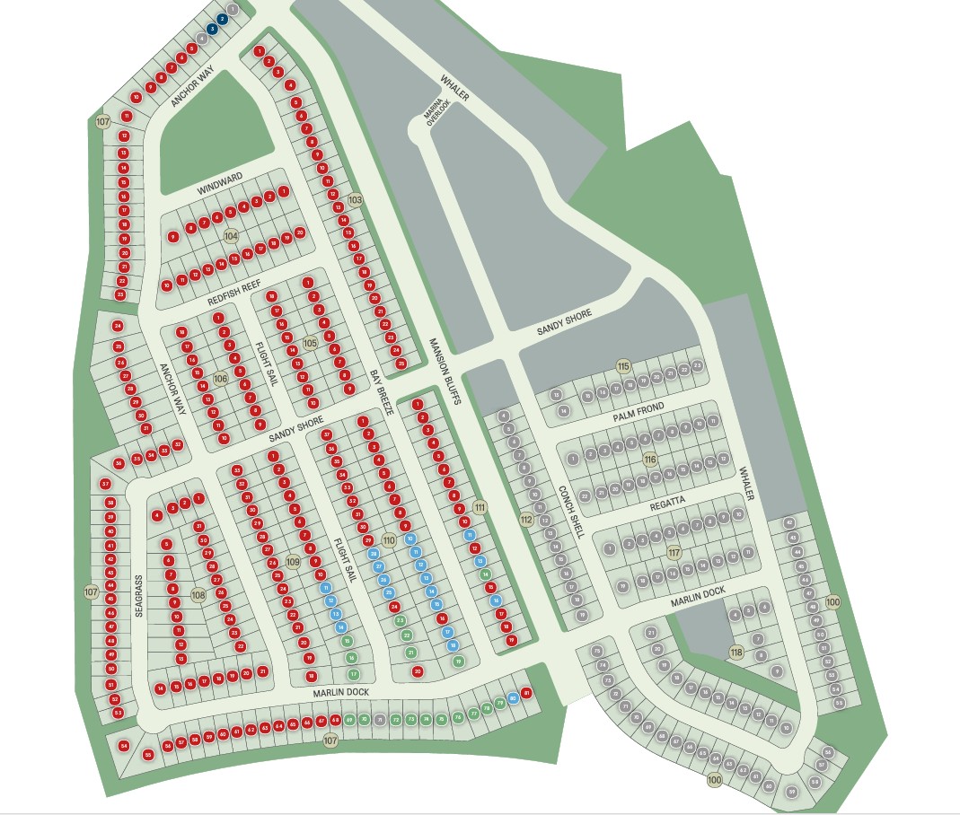 Horizon Ridge site plan