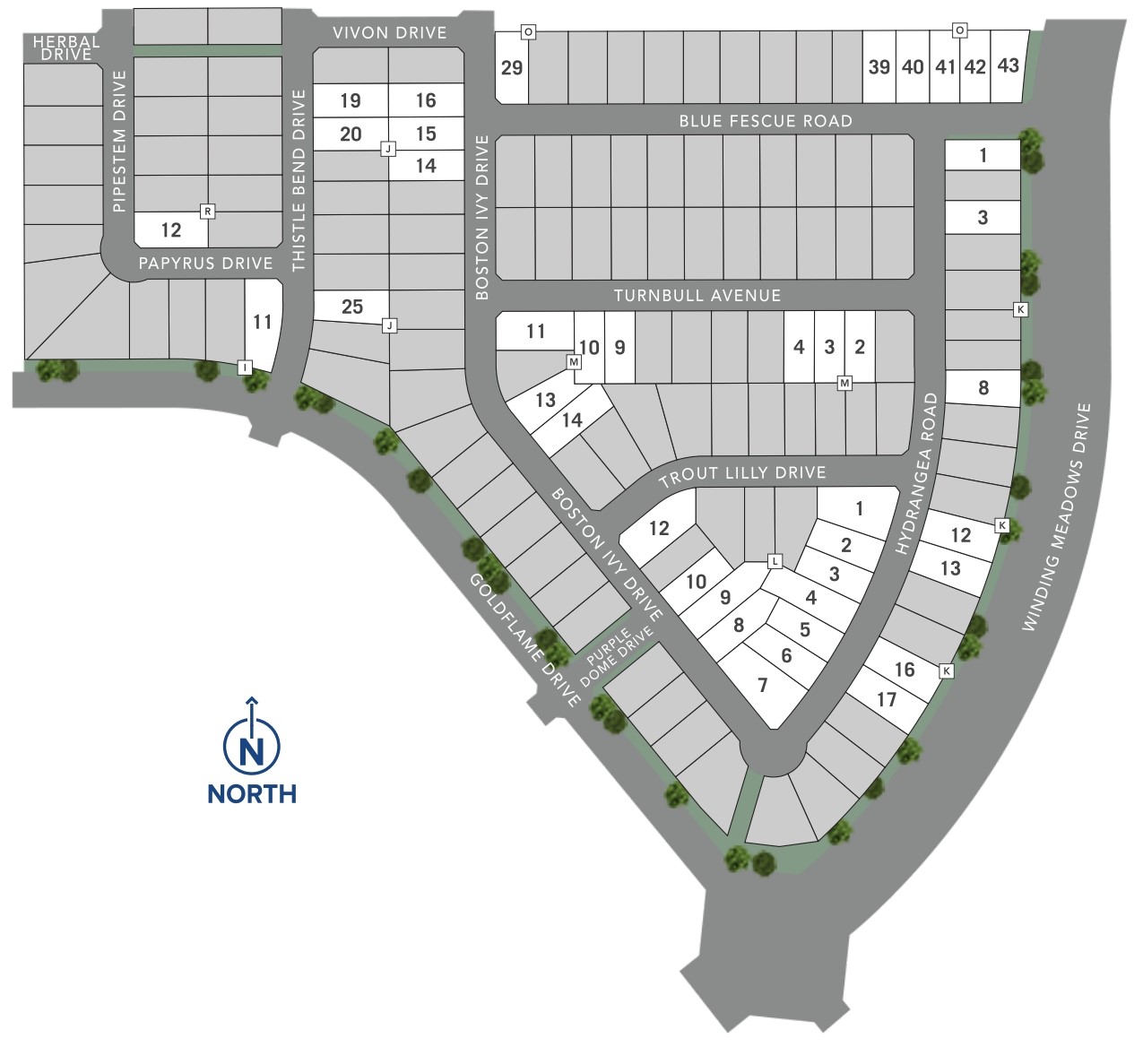 Wildflower Ranch site plan