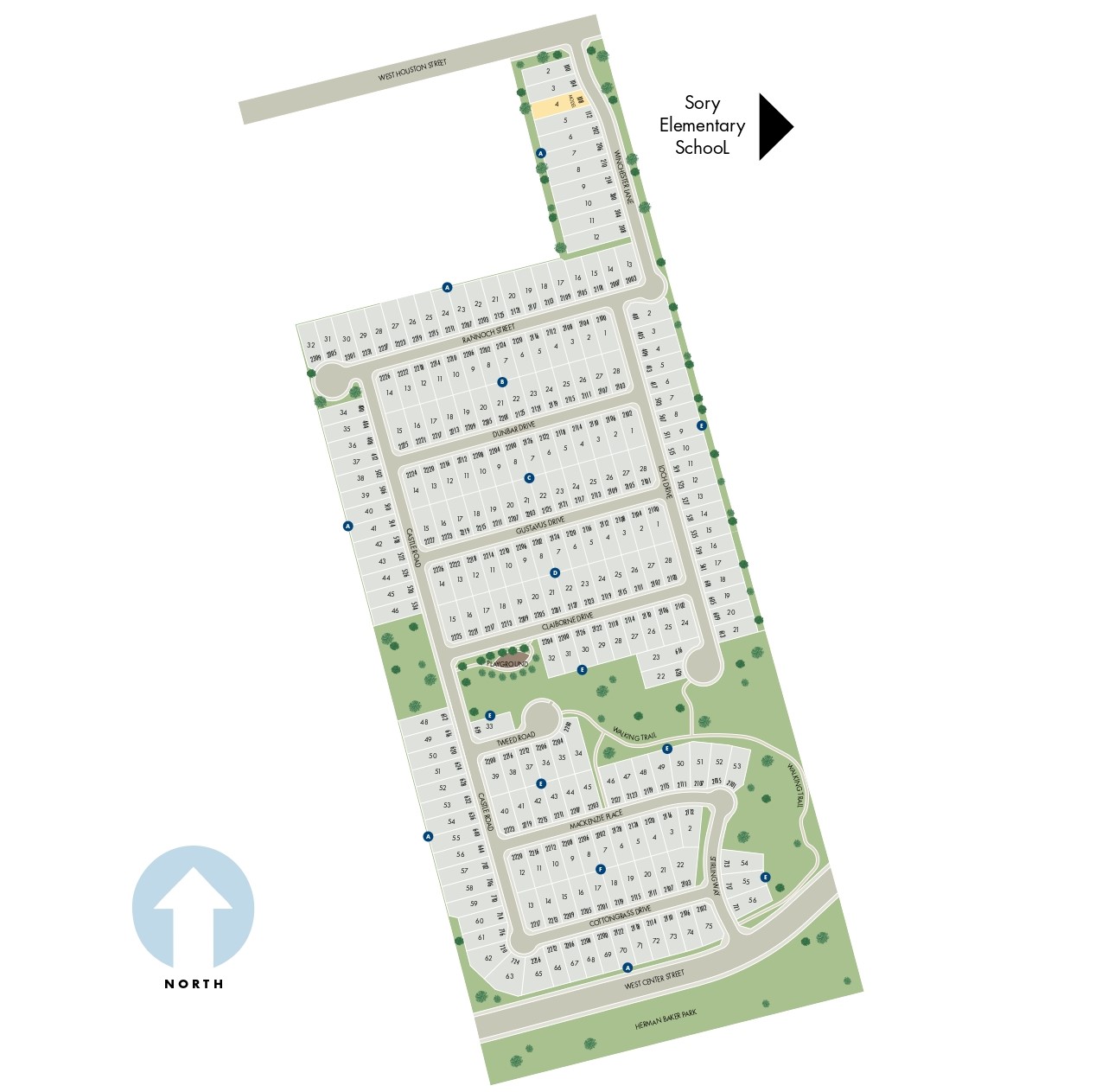 Westmoor site plan