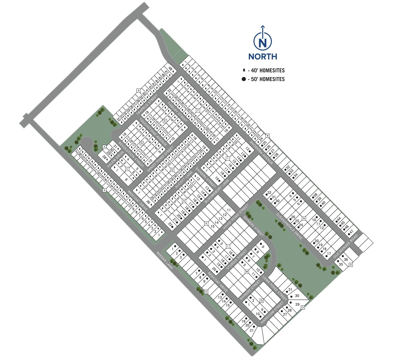 Walden Pond site plan