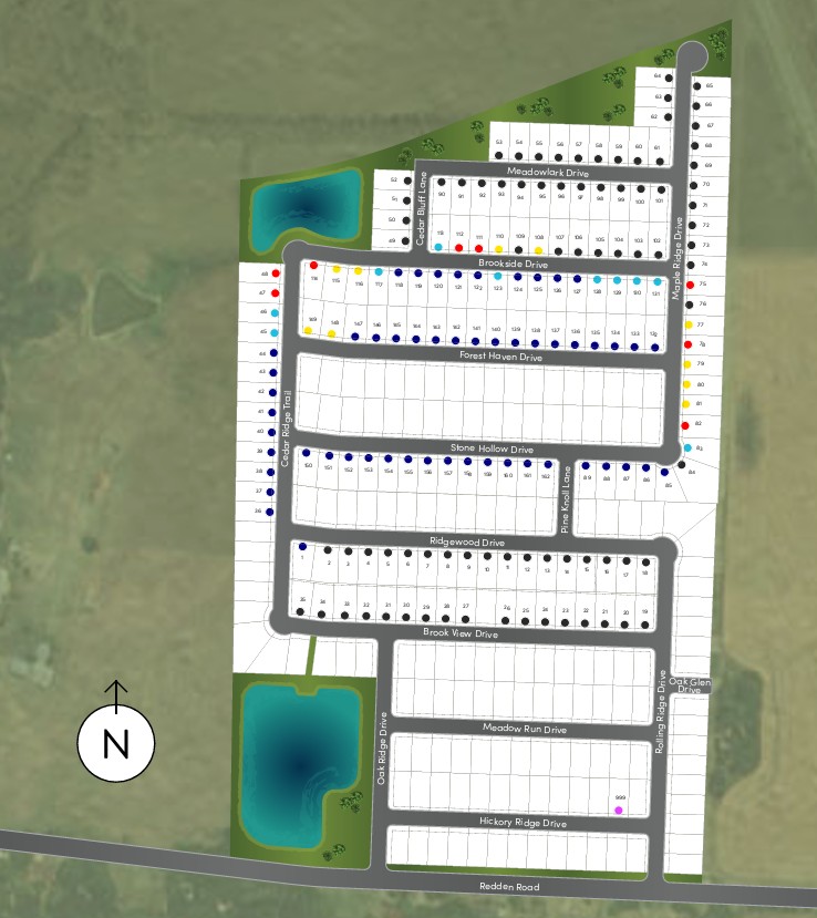 Rolling Ridge site plan