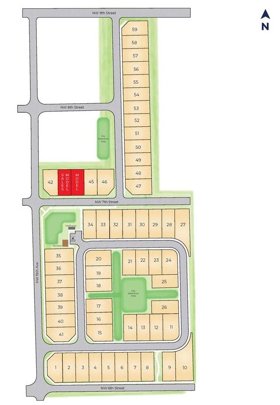 Hunters Manor site plan