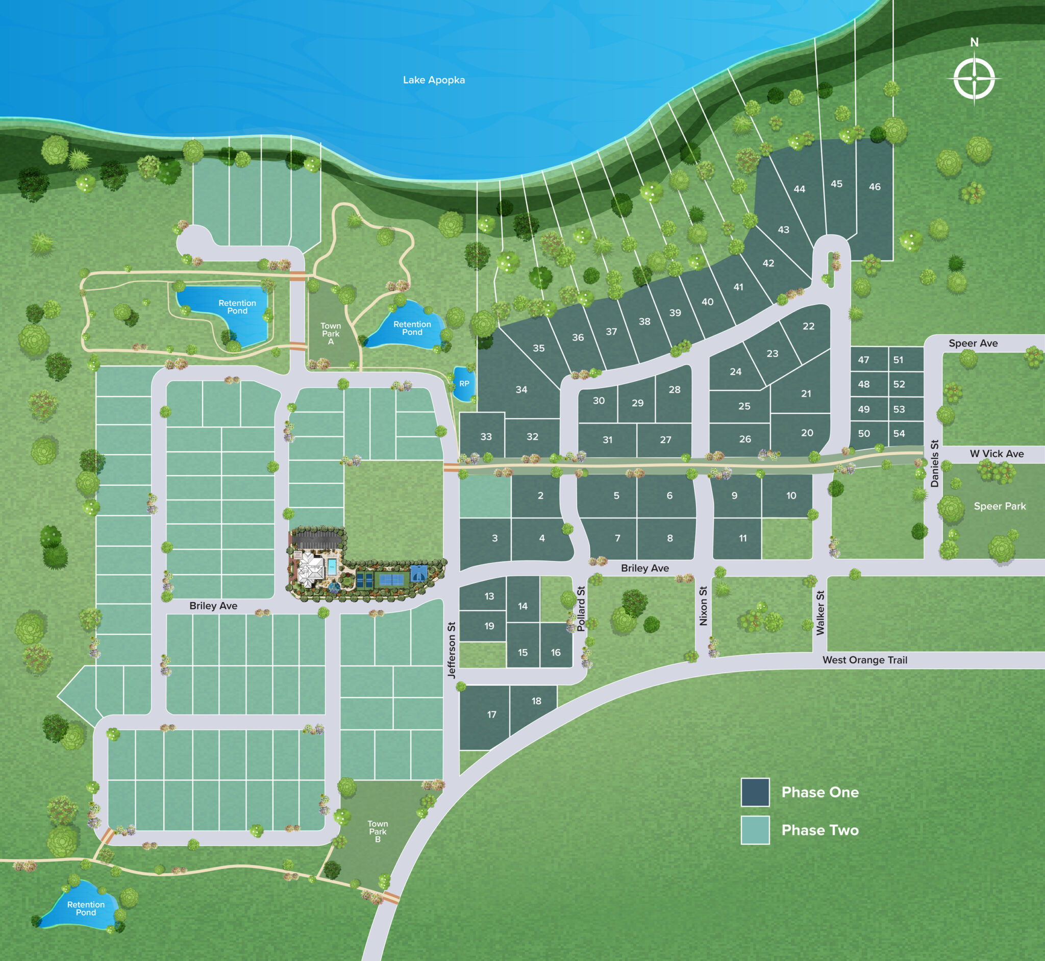 Briley Farm site plan