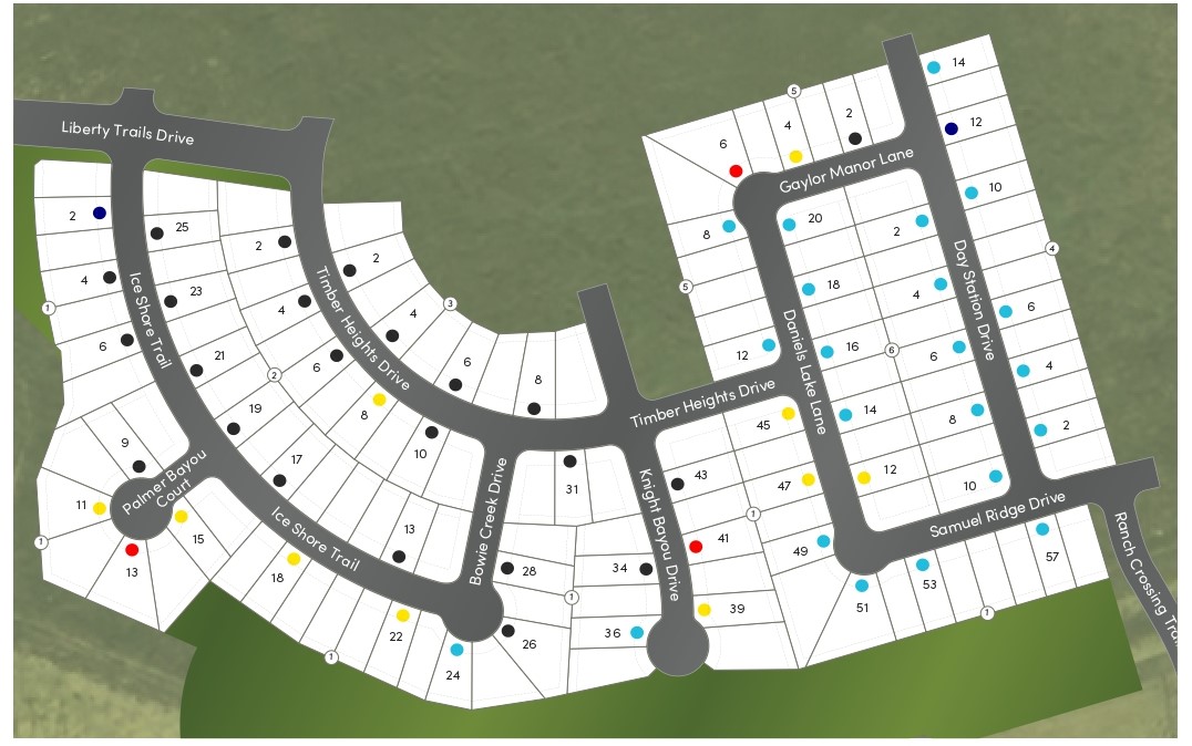 Aspire at River Ranch Trails site plan