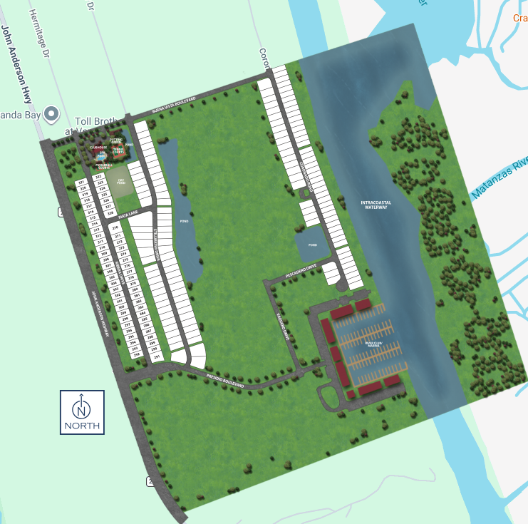 Veranda Bay site plan