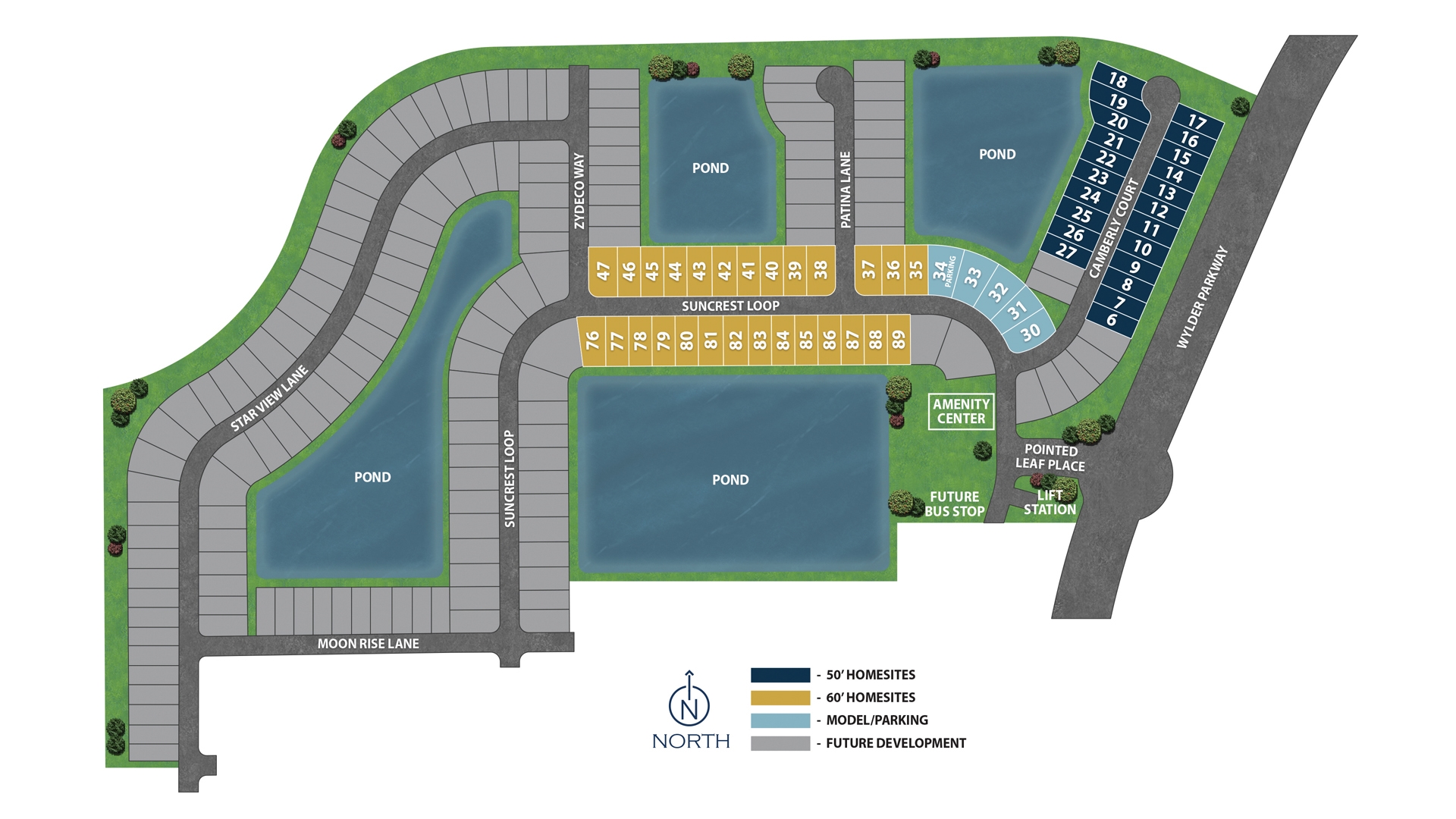 Brystol North at Wylder site plan