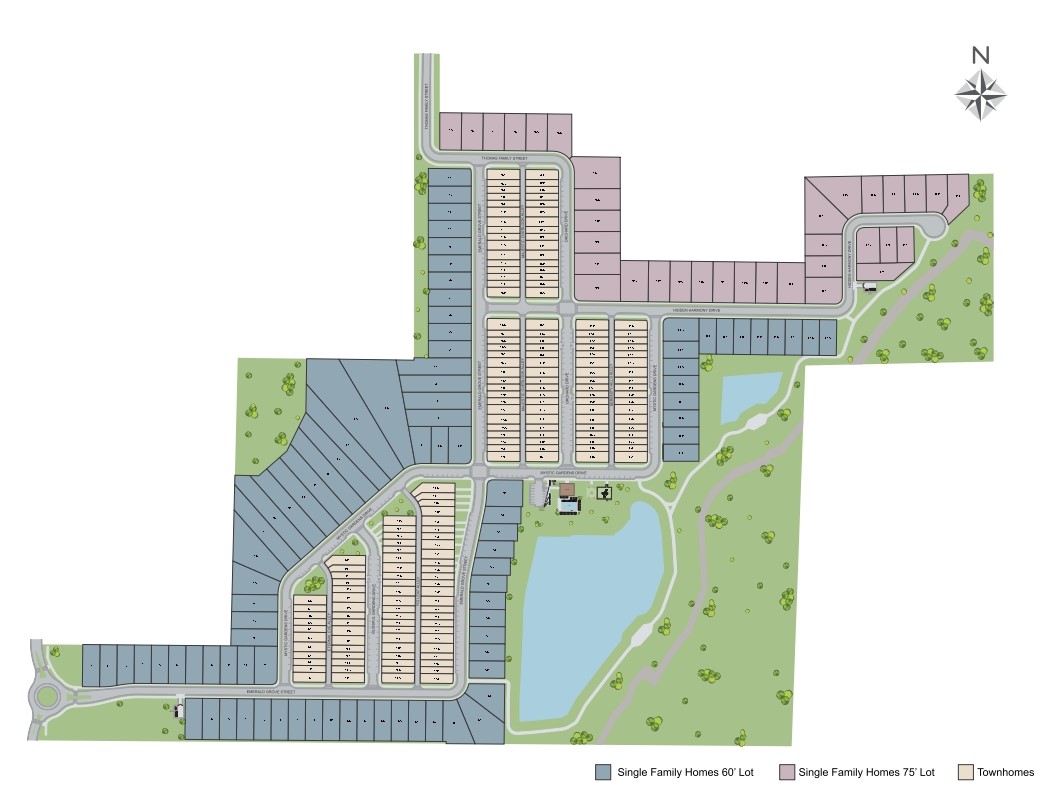 Eden Crest site plan