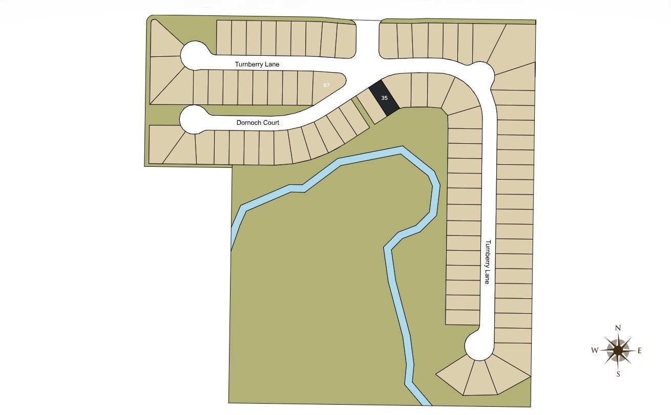 Troon Creek Preserve site plan