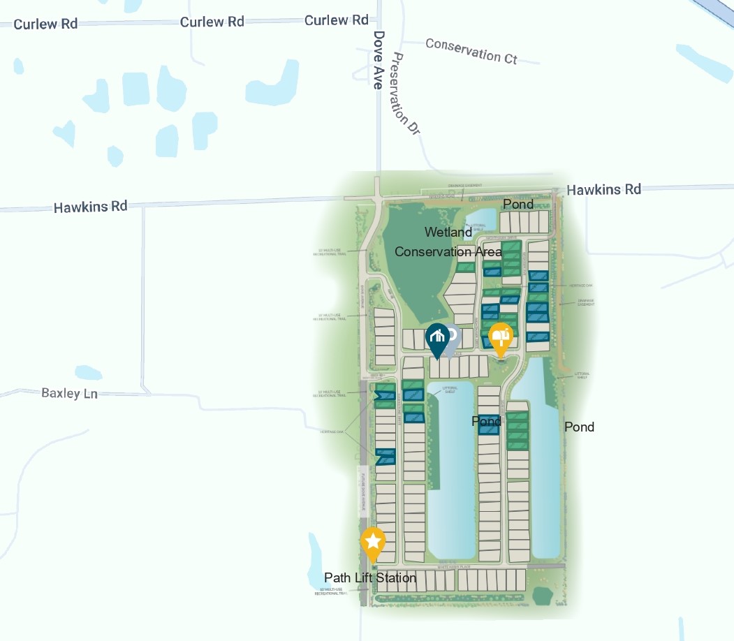Hawkstone site plan