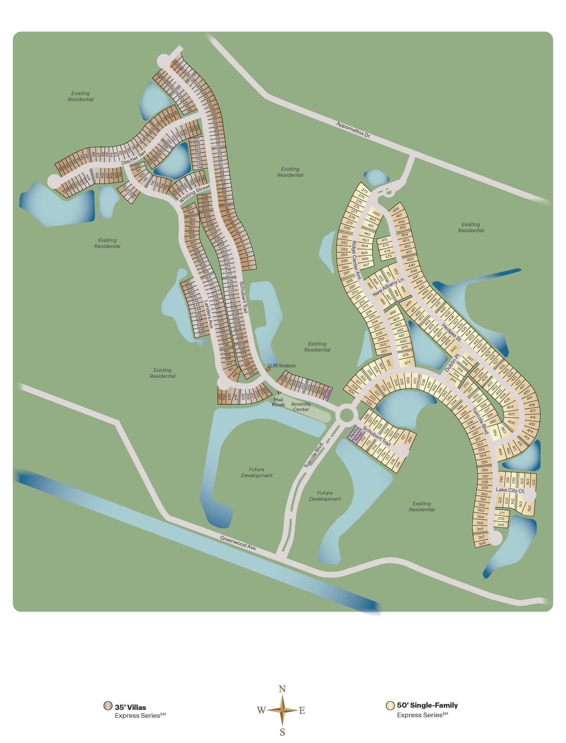 Central Parc site plan