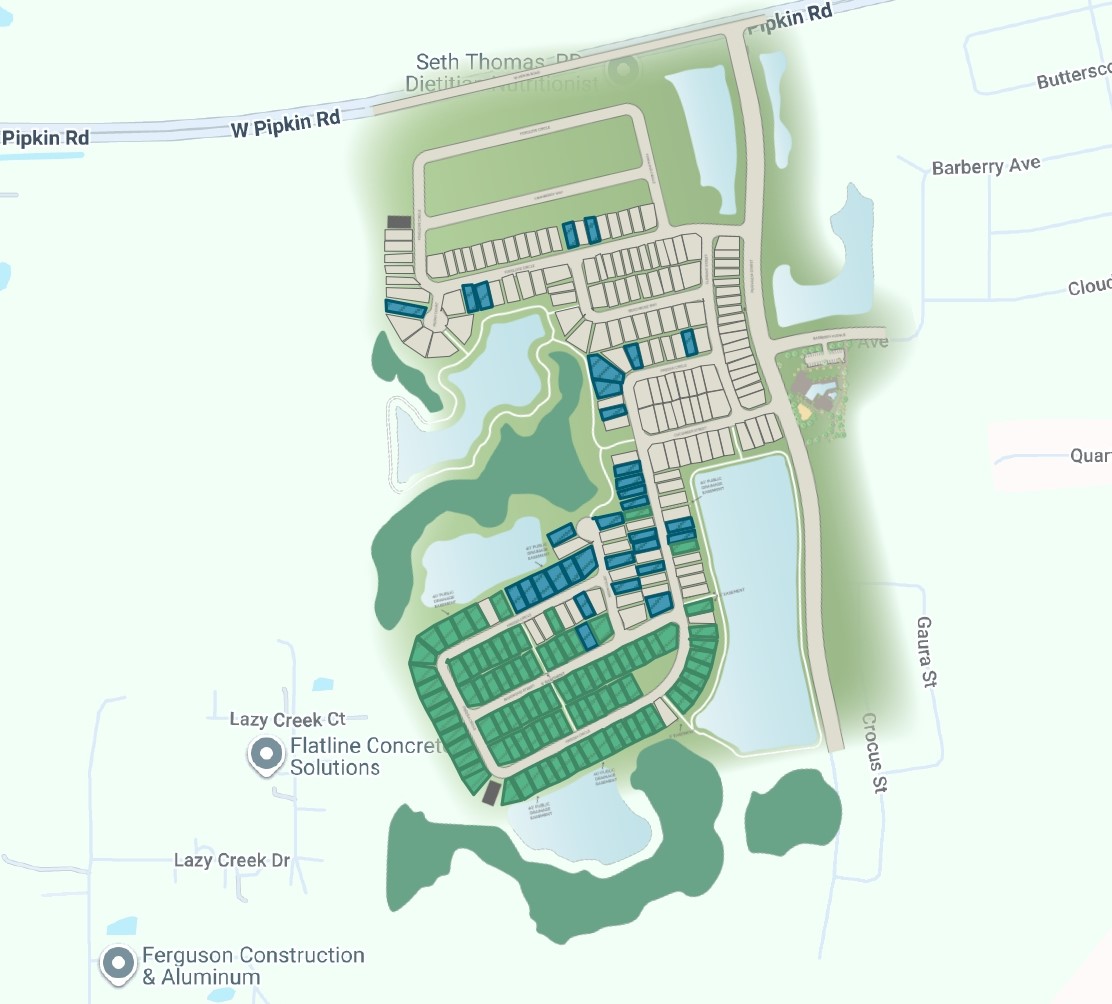 Hawthorne Ranch site plan