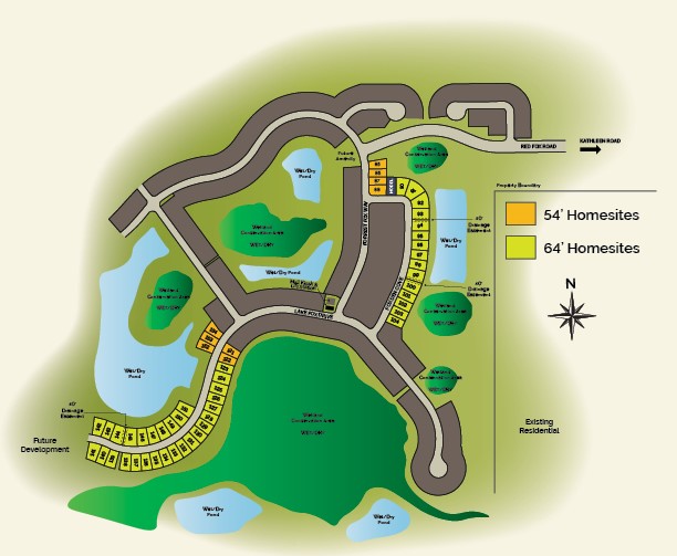 Fox Branch site plan