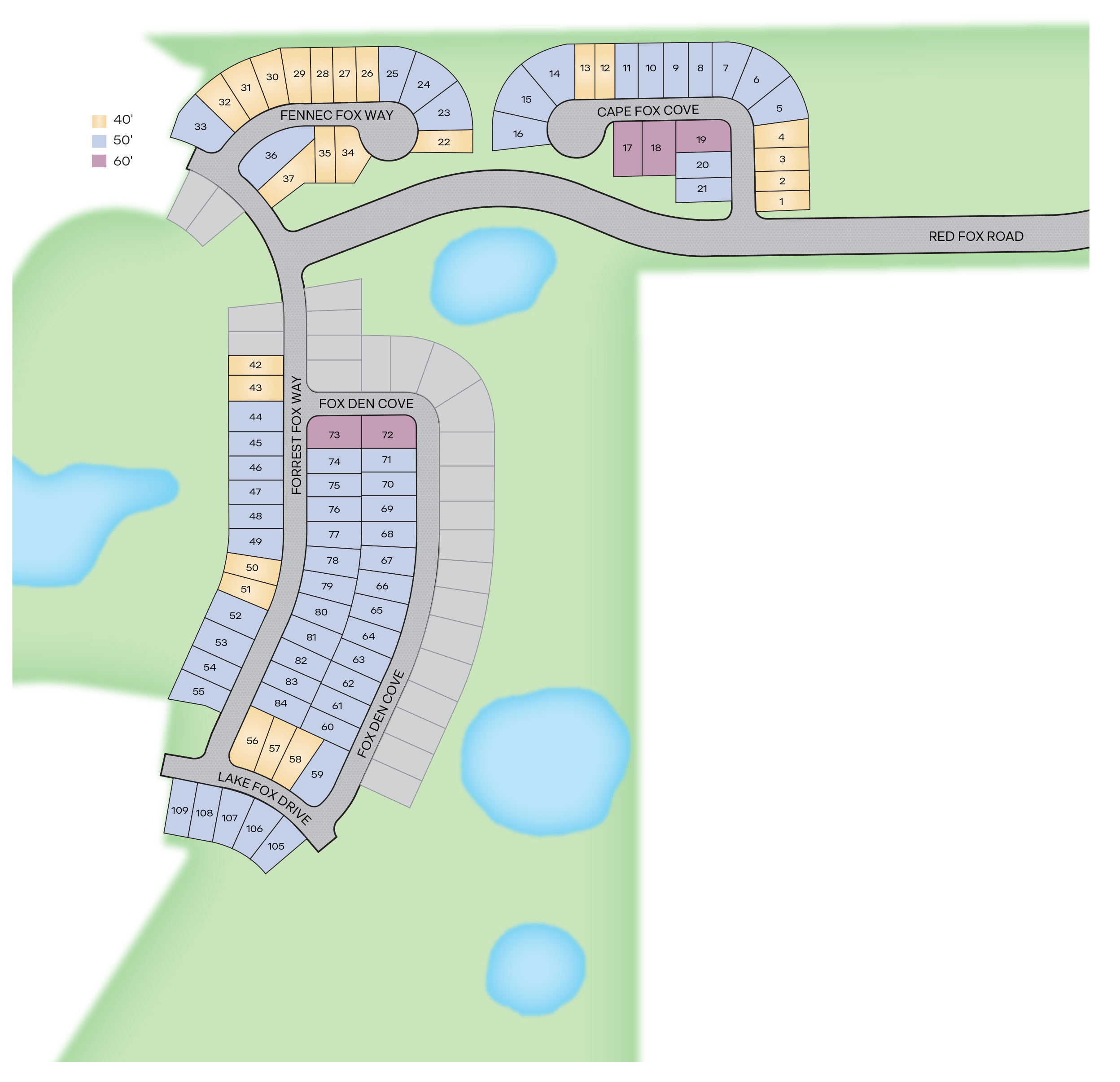 Fox Branch site plan