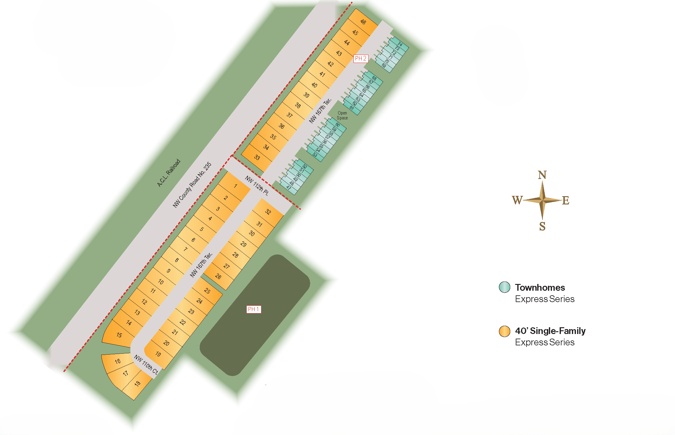 Fletcher Trace site plan