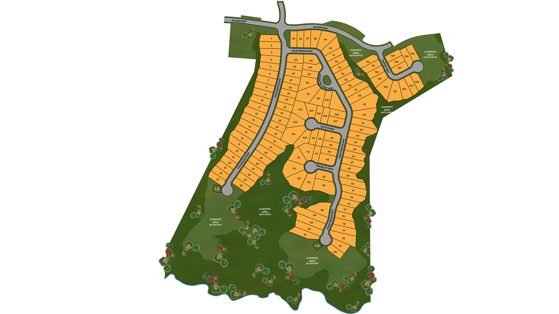 Magnolia at the Bluffs Phase 3 site plan