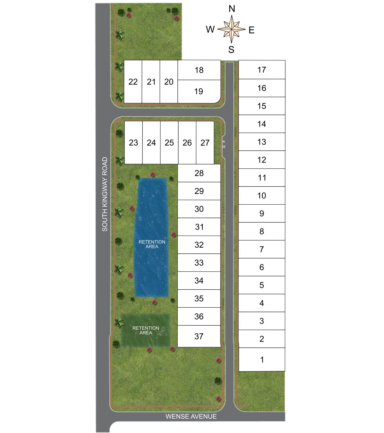 Myers Estates site plan
