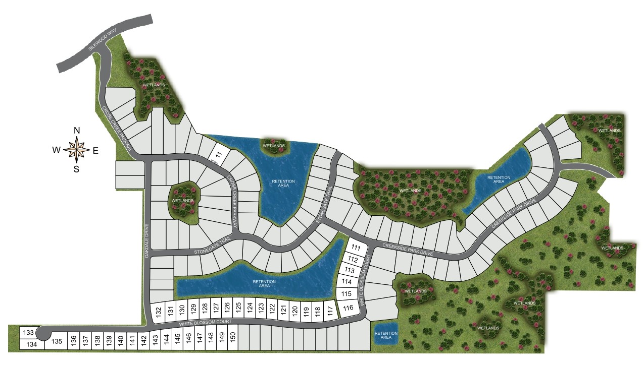 River Preserve Estates site plan
