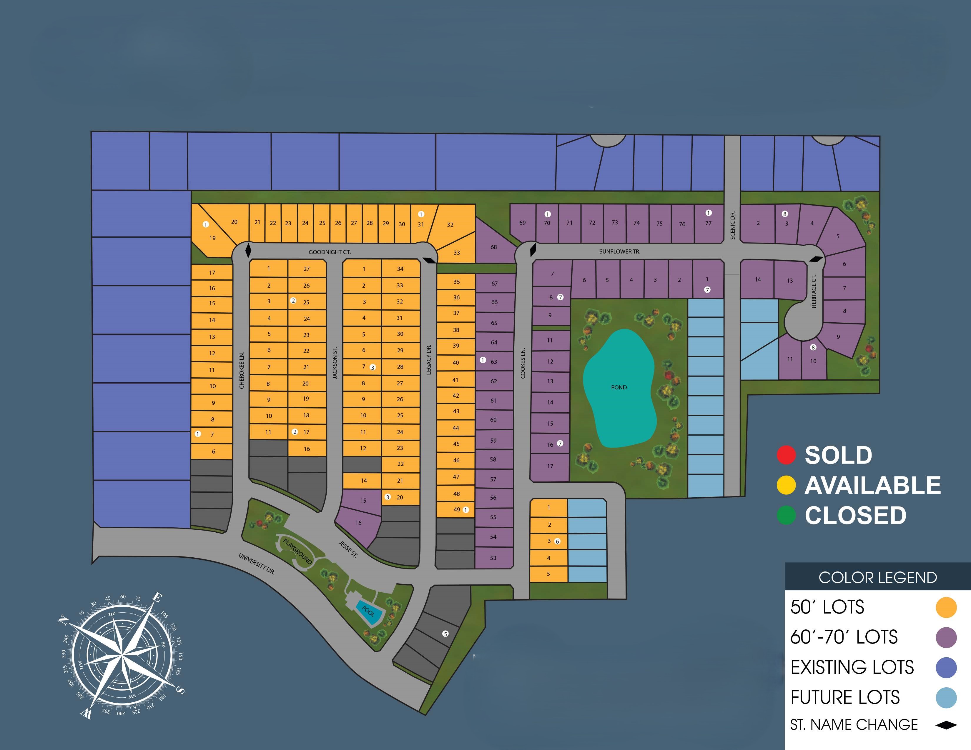 Legado site plan