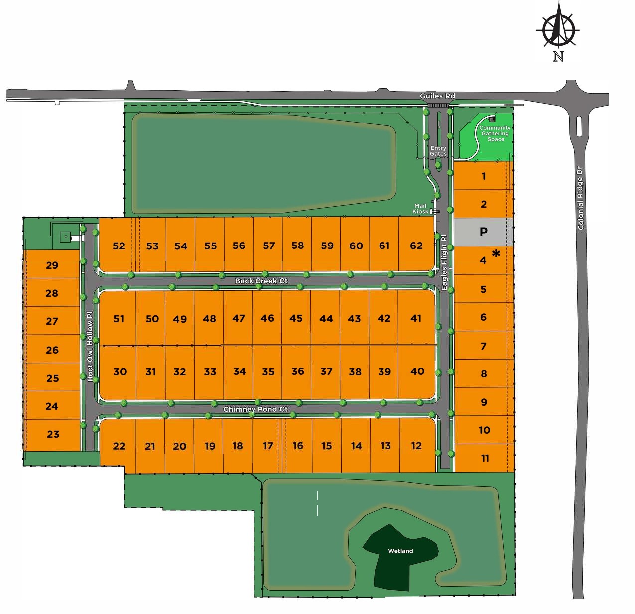 Barrington Preserve site plan