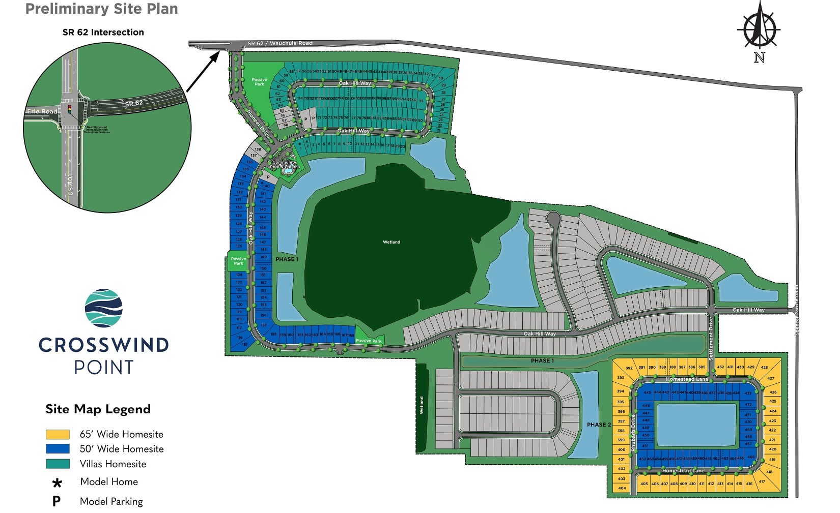 Crosswind Point site plan