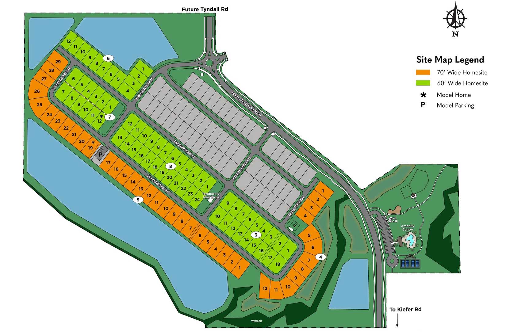Pasadena Woods site plan