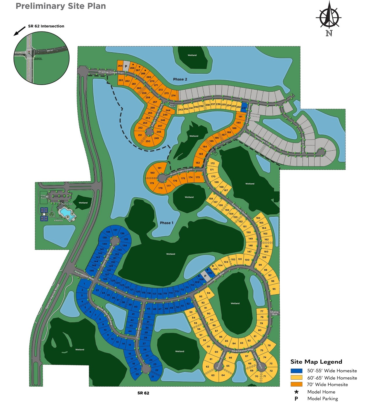 Crosswind Ranch site plan