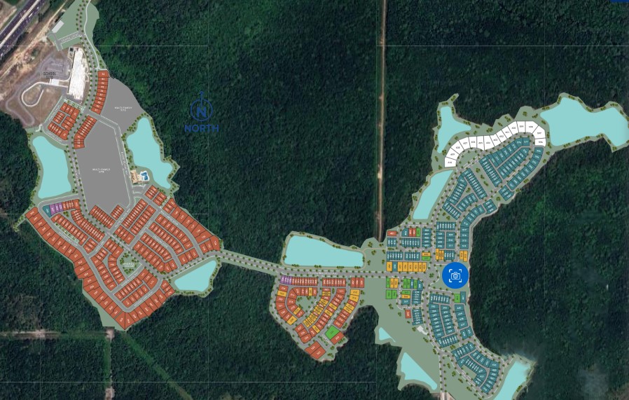 Celebration - Island Village site plan