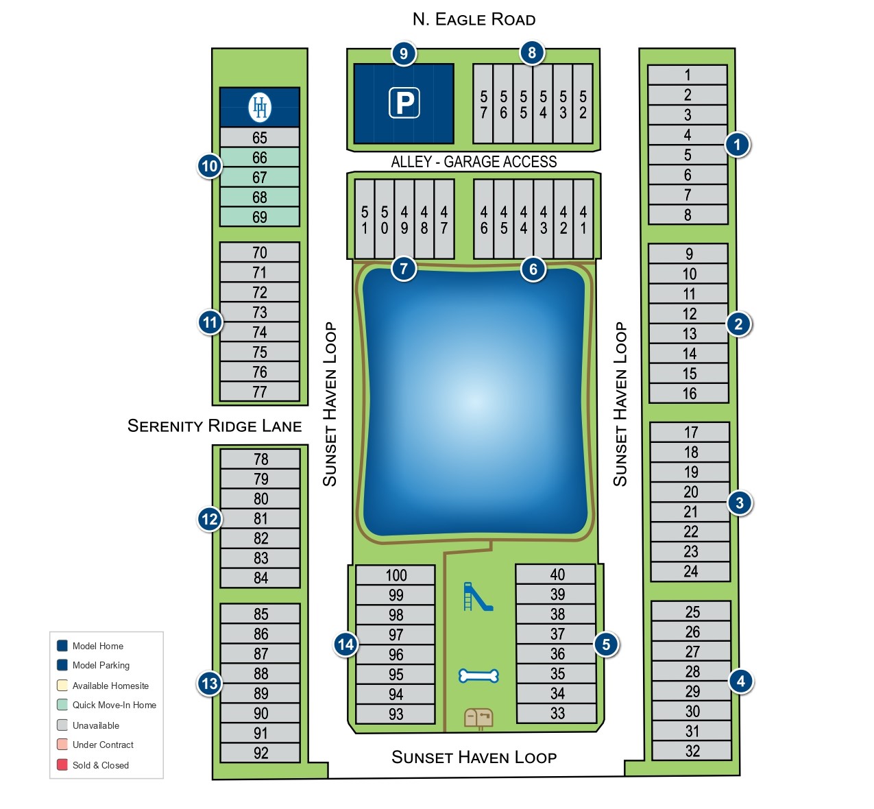 Ralston Reserve site plan