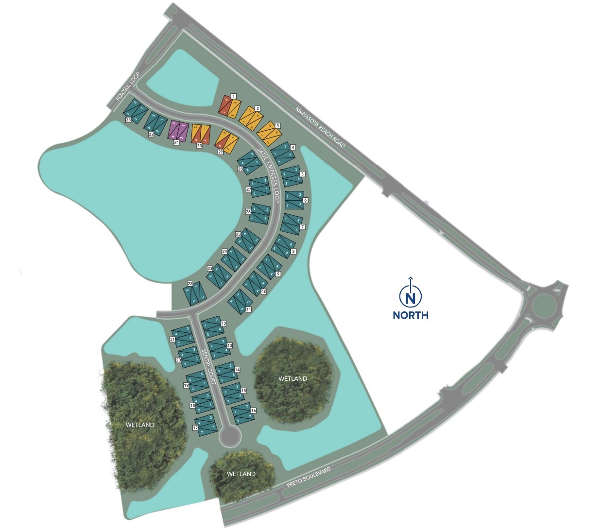 Palmera at Wellen Park site plan