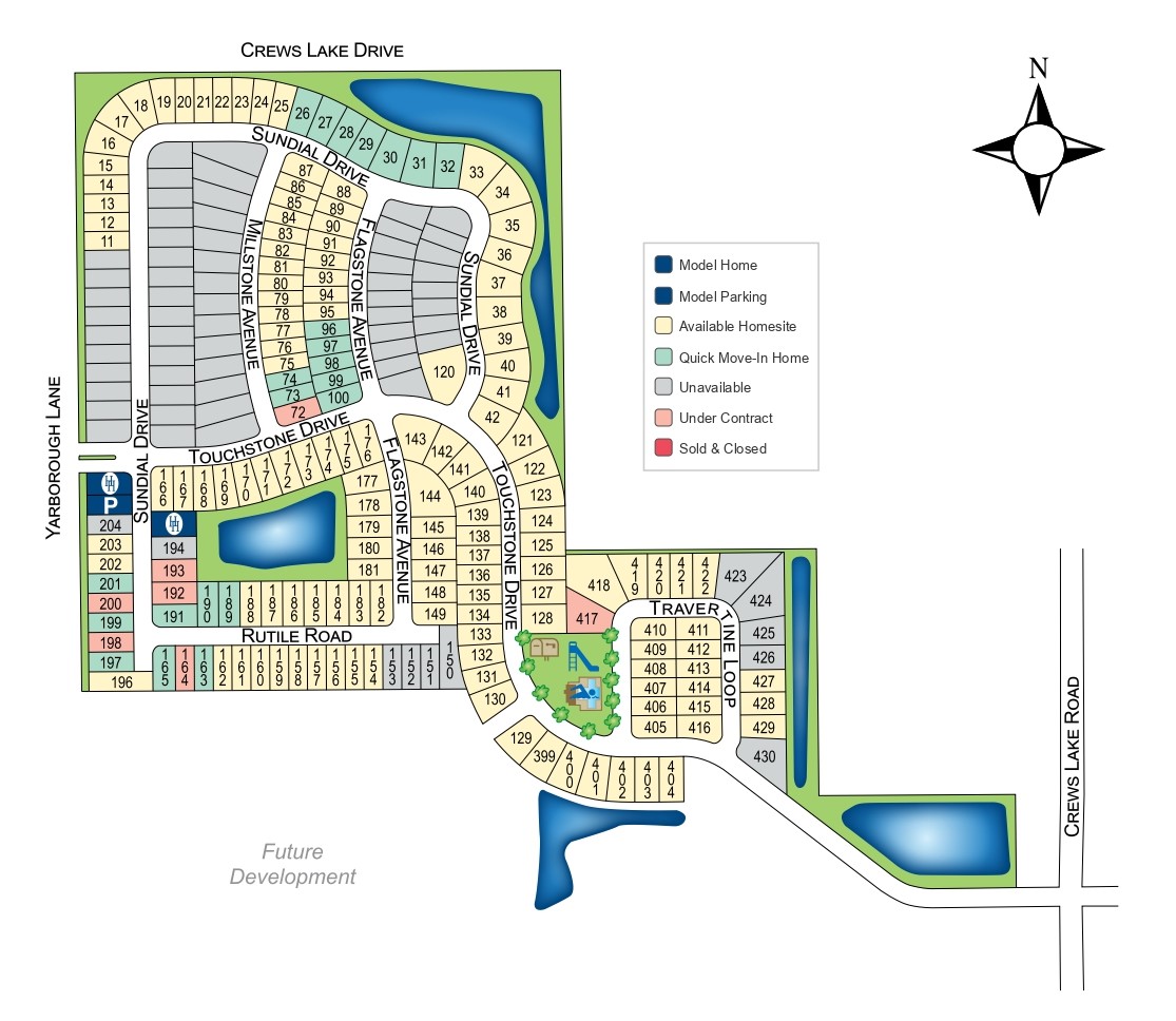 Touchstone site plan