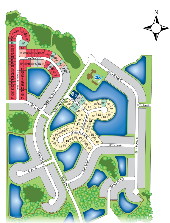 Aviary at Rutland Ranch site plan