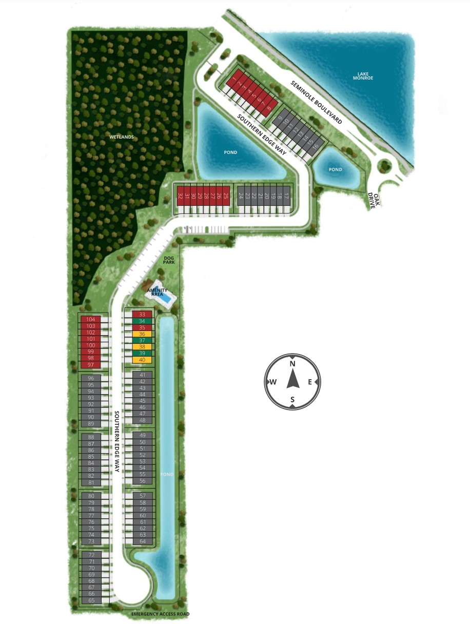 The Aulin Square site plan